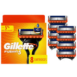 Gillette Fusion5 Men's Blade Refills – Comfortable Grooming for Your Morning Wellness Practice