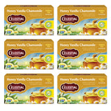 Celestial Seasonings True Blueberry Herbal Tea Bags – Bulk 6-Box Pantry Stock for Daily Relaxation Rituals