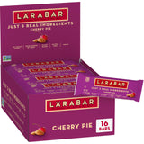 Larabar Cherry Pie Bar – Gym Bag Snack for Active Outdoor Workouts, 5g Plant Protein