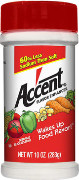Ac'cent All Natural Flavor Enhancer as a Countertop Cooking Companion, Compact Seasoning Bottle for Cozy Modern Kitchens