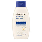 Aveeno Skin Relief Body Wash with Triple Oat – Soothing Shower Cleanser for Sensitive Skin and Evening Wind-Down Wellness