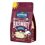 Lundberg Basmati Rice – Portable Pantry Staple for Camping Dinners, Resealable 32 oz Bag of Gluten-Free Whole Grain Rice for Outdoor Cooking