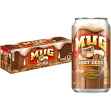 Mug Root Beer Mini Cans 7.5 oz, Nostalgic Soda Gift 10 Pack for Birthday and Holiday Gifting
