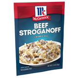 McCormick Beef Stroganoff Seasoning Mix – Ready-in-20-Minute Skillet Seasoning for Office Lunch Breaks and Fast Meals