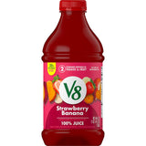 V8 Deliciously Green 100% Fruit and Vegetable Juice for Travel Coolers, 46 fl oz Bottle