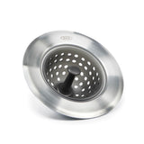 OXO Good Grips Silicone Sink Drain Strainer – Stylish Kitchen Sink Strainer That Complements Modern and Open-Concept Kitchens