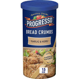 Progresso Italian Style Bread Crumbs, Versatile Pantry Staple for Home Cooking, 15 oz