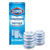 Clorox ToiletWand Disposable Toilet Pads – All-in-One Clutter-Free Replacement for Brush and Cleaner Bottles