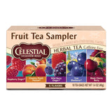 Celestial Seasonings Fruit Tea Sampler – Calming Caffeine-Free Herbal Tea for Evening Wind-Down Rituals