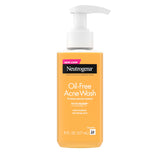 Neutrogena Oil-Free Acne Face Wash – Streamlined Daily Cleanser for Capsule Skincare Routines, 2% Salicylic Acid, 6 fl. oz