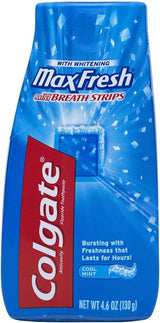 Colgate Max Fresh with Mini Breath Strips – Luxury Whitening Formula for Discerning Smiles