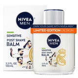 NIVEA MEN Real Madrid Post Shave Balm – Calming After Shave Care for a Daily Grooming Self Care Moment, 3.3 Fl Oz