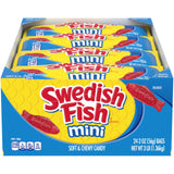 Swedish Fish Mini Gummy Variety – Holiday Hostess Gift and Birthday Gift for Her with Five Flavor Options, 24 Pack