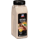 McCormick Premium Brown Gravy Mix 21 oz – Fast Pantry Staple for Streamlined Family Meal Prep