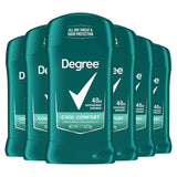 Degree Men Dry Protection Deodorant – Commuter Antiperspirant for Busy Workdays and Business Travel, 2.7 oz, 6 Pack