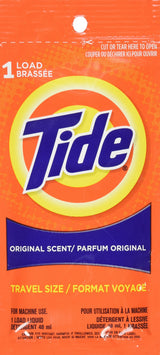 Tide 9ct Travel Laundry Packets – 10.6 oz Smart Laundry Solution for Business Travelers and Digital Nomads