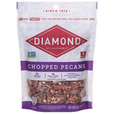 Diamond of California Chopped Pecans – Lightweight Trail Mix Base for Hiking and Camping, Resealable Bag for Backcountry Snacking