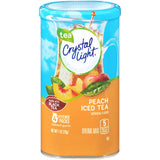 Crystal Light Peach Tea Drink Mix – 5-Calorie Afternoon Refreshment for Mindful Eating Routines