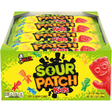 SOUR PATCH KIDS Soft & Chewy Gummy Candy Bulk – Fat-Free Vegetarian Treats for Guilt-Free Family Movie Nights