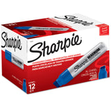 Sharpie Magnum Permanent Markers – Weather-Resistant Marker for Outdoor Job Sites, Permanent Black Ink 12 Count Bulk