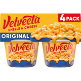 Velveeta Shells & Cheese Original Microwaveable Cup – Nostalgic College Care Package Pasta, 8 ct Gift Box