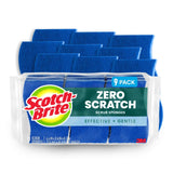 Scotch-Brite Zero Scratch Scrub Sponge – Long-Lasting 3X Durable Kitchen Sponge for Busy Home Managers, Bulk 36 Pack Value