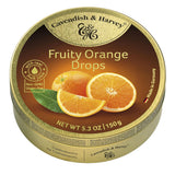Cavendish & Harvey Orange Hard Candy Drops – Premium Imported Confections for the Curated Home Bar