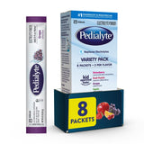 Pedialyte Electrolyte Powder – Trail and Campsite Hydration Pack for Hikers and Backpackers, 8-Count Variety Pack