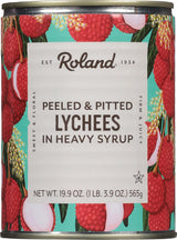 Roland Lychees in Heavy Syrup 20 oz – Clean-Label Pantry Staple for Daily Brain and Memory Support