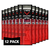 Jack Link's Beef Steak Sticks – High-Protein Keto Snack with 11g Protein and Only 1g Carbs