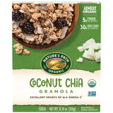 Nature's Path Organic Coconut Chia Granola – Thoughtful Wellness Gift for the Plant-Based Eater in Your Life, 12.34 oz