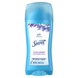 Secret Antiperspirant Deodorant for Women – pH-Balanced, Skin-Friendly Formula Safe for Sensitive Underarms, 2.6 oz Invisible Solid Powder Fresh