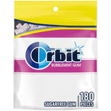 ORBIT Bubblemint Sugar Free Chewing Gum 180 Piece Bulk Bag, Practical Holiday Gift for Coworkers and Hosts
