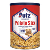 Utz Potato Stix, Original – Care Package Snack Gift, Resealable 15 Oz Canister