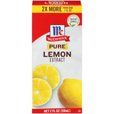 McCormick Pure Lemon Extract – Thoughtful Gift for the Home Baker in Your Life, 2 fl oz