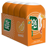 Tic Tac Orange Mints – Thoughtful Stocking Stuffer and Valentine's Day Party Favor, 4-Pack of 3.4 oz Pocket Bottles