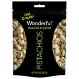 Wonderful Pistachios Roasted & Salted In-Shell – Travel Snack for Road Trips and Flights