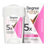 Degree Clinical Strength Antiperspirant Deodorant 72-Hour Wetness Protection for Client Meetings Presentations and Long Shifts 1.7 oz
