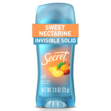 Secret Fresh Deodorant Stick for Women, 72hr Invisible Solid No Residue Formula, Clean and Clutter-Free Vanity Essential, 2.6 oz Fireside Fir