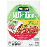 PLANTERS NUT-rition Heart Healthy Walnut Mix – School Lunchbox Snack Pouches for Parents, Gluten Free and Kosher Single-Serve Packs