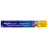 Reynolds Kitchens Unbleached Parchment Roll for Parent-Friendly Cooking, Chlorine-Free Liner for Safe School Lunch Reheating and Snacks