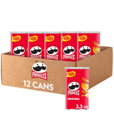 Pringles Original Chips – Picnic and Patio Snack Pack, 24 Travel-Size Cans