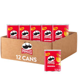 Pringles Single-Serve Potato Crisps – Break Room and Conference Room Snacks for Professionals, 12 Pack Original