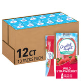 Crystal Light Lemonade Powdered Drink Mix – Lightweight Lemonade Packets for Hiking, Camping, and Road Trips, 120 ct Travel Pack
