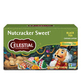 Celestial Seasonings Nutcracker Sweet Black Tea – Caffeine-Light Cozy Beverage for Evening Wind-Down and Self-Care Rituals