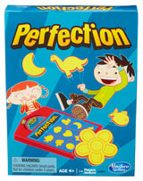 Hasbro Perfection Game – Safe Shape-Matching Preschool Toy for Playroom and Kids' Bedroom, Ages 4+