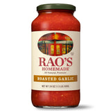 Rao's Homemade Roasted Garlic Tomato Sauce | Thoughtful Gourmet Gift for Italian Food Lovers | Elegant Pantry Upgrade