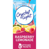 Crystal Light Pink Lemonade Sugar-Free Mix – Kid-Friendly Lunch Box Drink Packets for School and Picnics