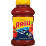 Ragu Old World Style Traditional Sauce, Made with Olive Oil, Pantry Staple for Italian Family Dinners, 45 oz