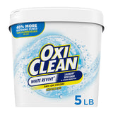 OxiClean White Revive Laundry Powder – Portable Whitening Booster for Apartment Laundry and Shared Laundry Rooms